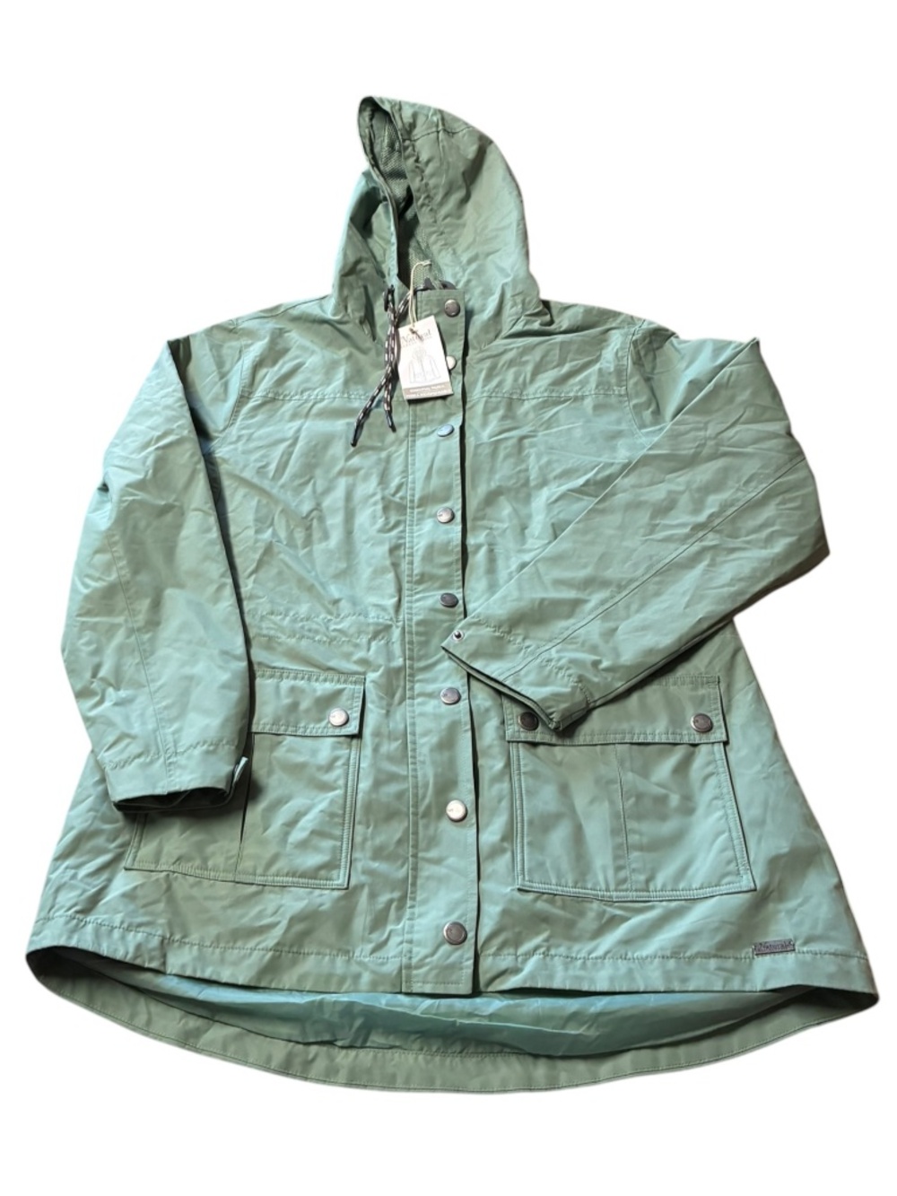 Natural Reflections Essential Jacket Parka with Hood with Pockets Size Large NWT